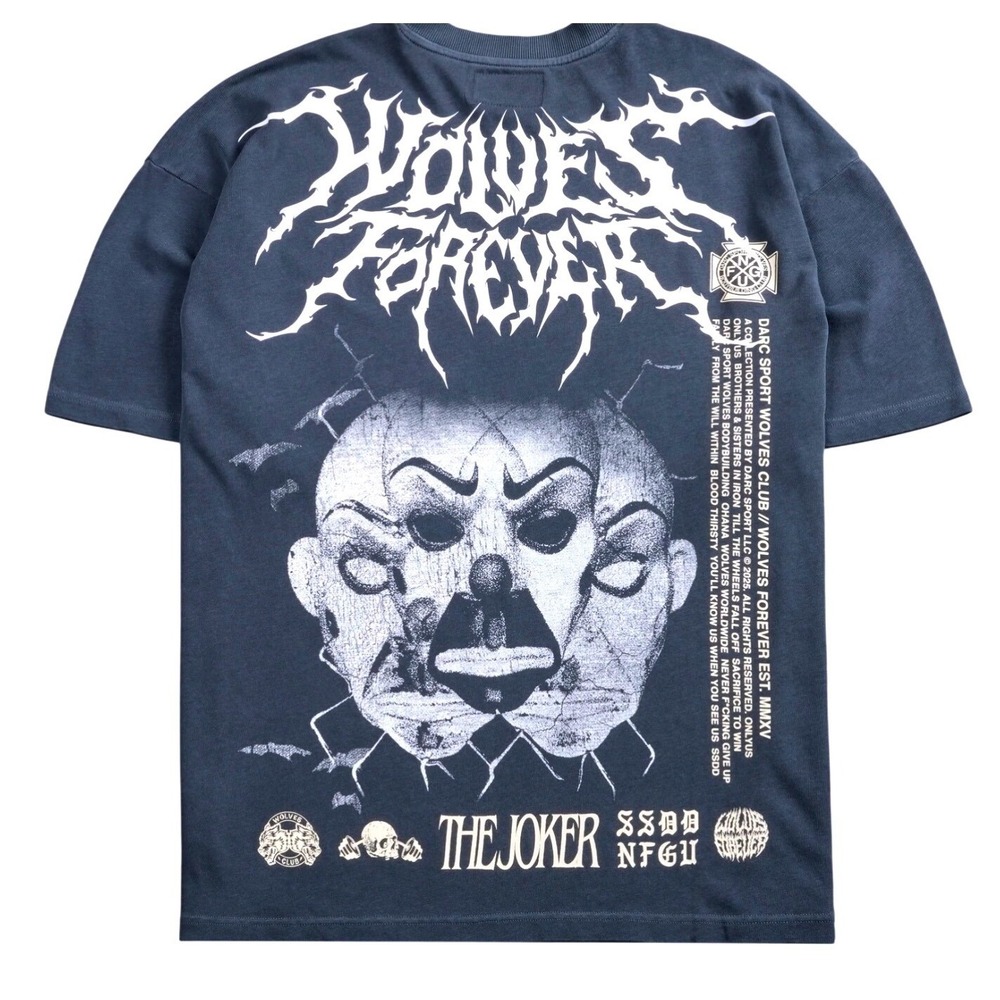 Darc Sport Wolves Forever The Joker‎ Tee T-Shirt Darkness Descends Premium Small